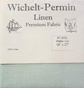 Wichelt Permin Premium Cross Stitch Linen 32 ct Water Lily 18" x 27"