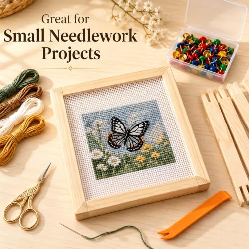 Needlepoint Stretcher Bars Kit, 12 Pcs Frame Set, 8/10/12 Inch - size: 8/10/12