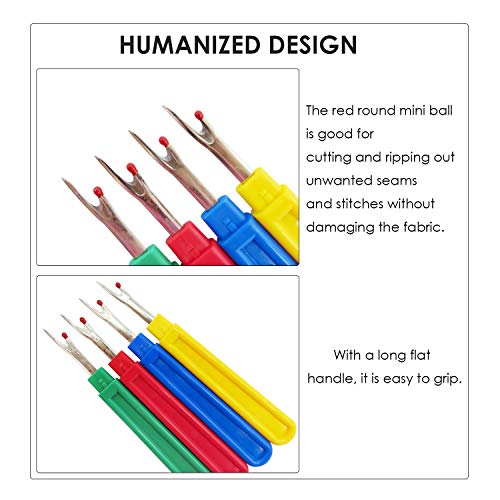 20 Pieces Colorful Seam Ripper Tool Handy Stitch Ripper Sewing Ripper for Opening Removing Seams and Hems - color: Big 20pcs