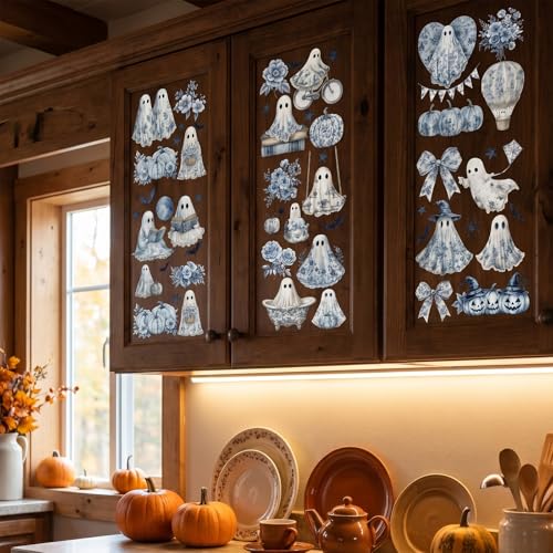 Rub on Transfers for Furniture DIY Crafts Chinoiserie Halloween - color: Chinoiserie Halloween