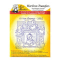 Kitten Chores Aunt Martha's Hot Iron Embroidery Transfer