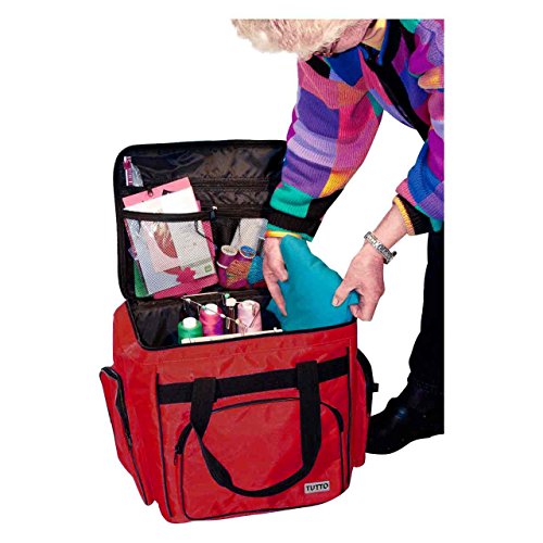 Tutto Fabric/Accessory Bag (Cherry Red) - color: Cherry Red, size: One Size