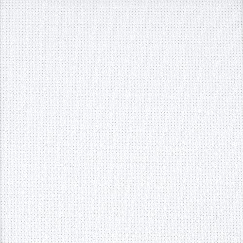 DMC Iridescent AIDA 14CT White