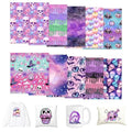 HTVSTD Purple Halloween Sublimation Transfer Ink Paper 10pcs 12 * 10in - color: blak