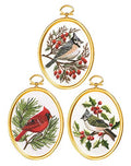 Janlynn Winter Birds Cross Stitch Supplies