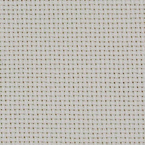 KCS 4 pc of 12" x 18" 14CT Counted Cotton Aida Cloth Cross Stitch Fabric (Cream) - color: Cream