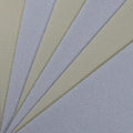 KCS 6 pc of 12" x 18"(30cmx45cm) 14CT Counted Cotton Aida Cloth Cross Stitch Fabric (Cream+White Opal) - color: Cream+white Opal