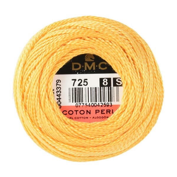 DMC 116 8-725 Pearl Cotton Thread Balls, Topaz, Size 8