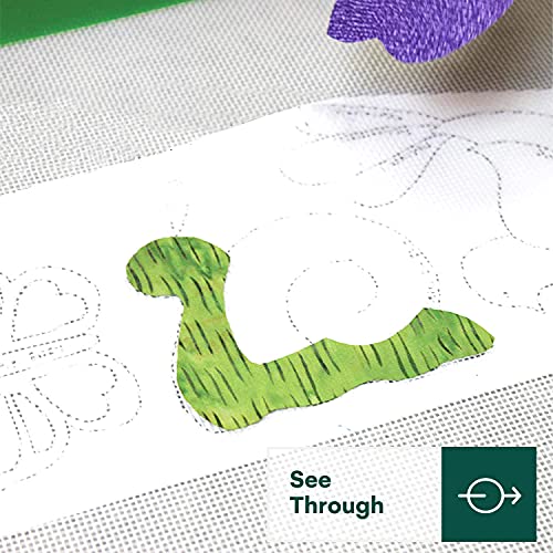 Precision Fusing Mat (17"x24") Silicone Pressing Mat for Appliqué & Collage - size: 17 x 24-inch