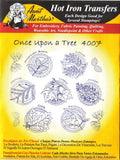 Once Upon a Tree Aunt Martha's Hot Iron Embroidery Transfer