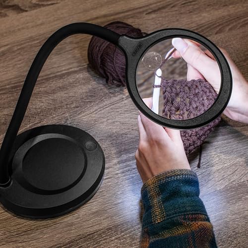 DeskBrite 300, 2X Power Aspheric Magnifier Desktop Magnifier