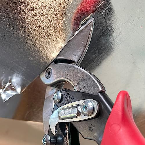 MIDWEST Aviation Snip, Left Cut Upright Tin Snips - color: Left Cut
