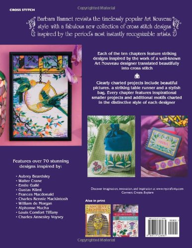 Cross Stitch Art Nouveau: Over 70 Inspirational Designs