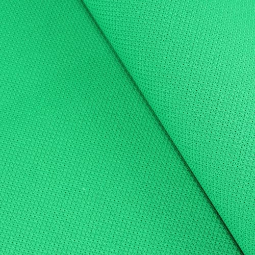 KCS 59" x 1 Yard 14ct Counted Cotton Aida Cloth Cross Stitch Fabric (Green) - color: Green