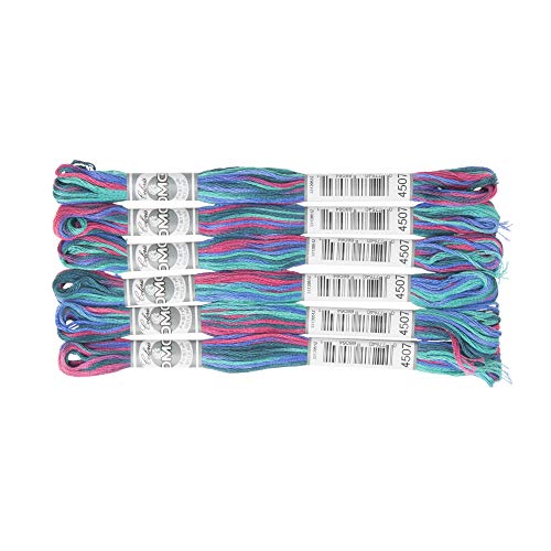 DMC Embroidery Floss Coloris - Jewel Circus (4507) - 6/Pkg - color: Jewel Circus (4507)
