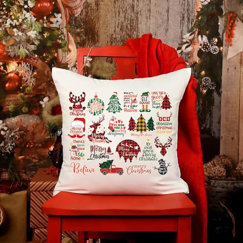 4 Packs Christmas Iron on Patches for T-Shirt Classic Buffalo Plaid Heat Transfer Vinyl HTV Decals Cute Santa Claus Elk Snowman Car Design Iron on Transfer Sticker for Clothing Jacket Pillow DIY Craft - color: P