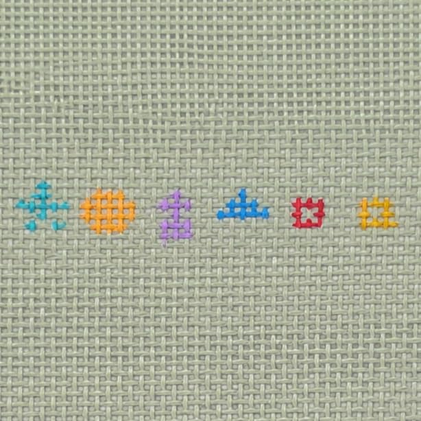 Howie’s Needlepoint Green Blank 18 Mesh Needlepoint Mono Canvas 20"x 18" - size: 18" x 20"