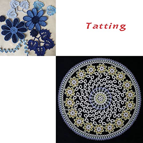 golo Crochet Thread Crochet Yarn for Hand Kniting Tatting Yarn 218 - color: 517 Gary