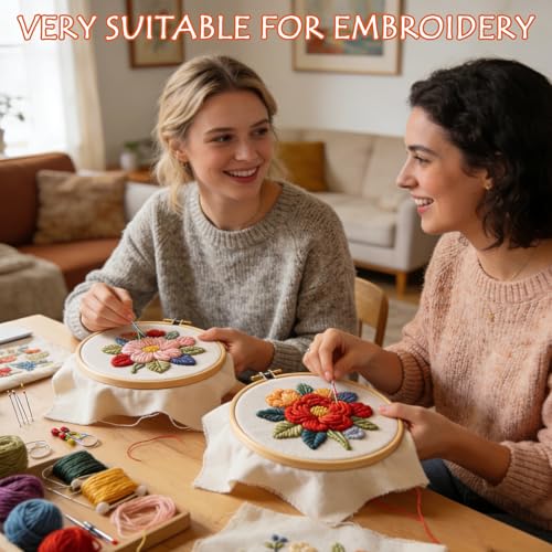 Orange-red Gradient Color Embroidery Floss - Cross Stitch Threads - Friendship Bracelets Floss - Crafts Floss - 14 Skeins Per Pack Embroidery Floss - color: Orange-red Gradient