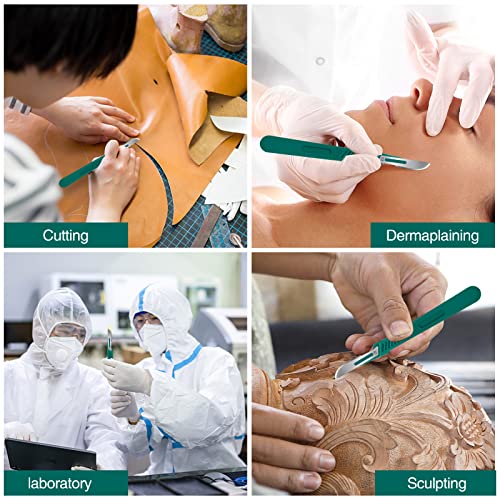 YixangDD 20 PCS Scalpel Blades with #10 Scalpels Surgical Blades - color: 20 PCS Handle With Blades #10