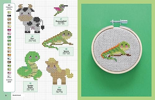 Cute Kawaii Cross Stitch: Over 400 super adorable patterns