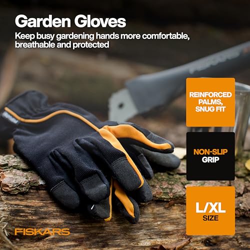 Fiskars 5-Piece Pruner, Trowel, Cultivator, Gloves & Kneeling Pad Set - style: Floral Tool Gift Set