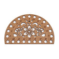 Thread Organizer Double Sided Wooden Mouline Holder Embroidery Storage Cross Stitch Accessories Sewing Floss Thread Keeper (FLZ-022) - color: FLZ-022