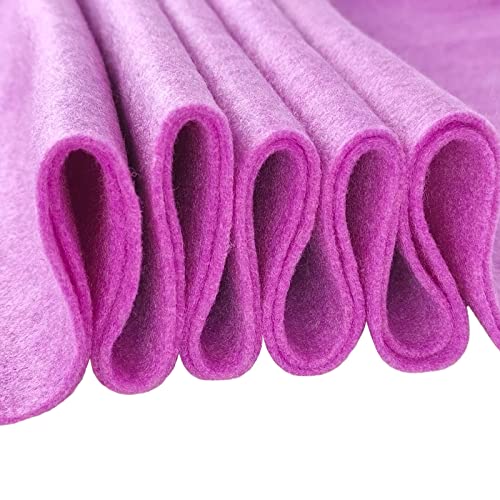 Jtnohx Color Felt Sheets 1 Square Yard Craft Felt Fabric Bright Magenta - color: Bright Magenta