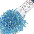 Miyuki Delica Seed Beads - color: DB1709 - Mint Pearl Lined Azure