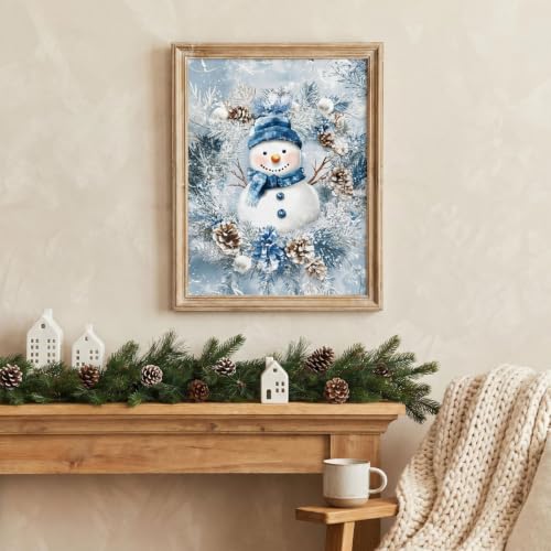 WUSARPLY Christmas Stamped Cross Stitch Kits for Beginners Adults 11CT - color: J184