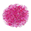uxcell Mixed Glass Seed Beads 2-7mm Mini Loose Bugle Rose Red 1500Pcs - color: Rose Red, size: 2-7mm
