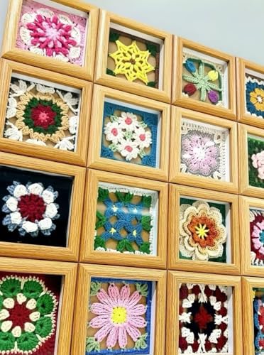 4x4 Small Shadow Box Picture Frame Display Case Tabletop Wall,3-Pack Beige - color: 3pcs beige