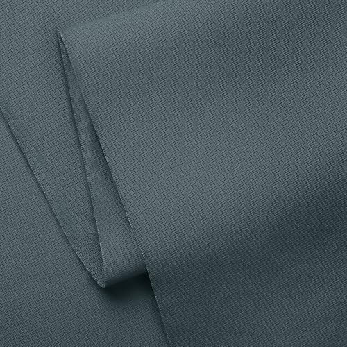 Craftido-19 Options-100% Cotton Fabric by The Yard in Solid Color 44”Wide by 3yd (9 ft) -Medium Weight 5.2 oz-Soft Cotton for Quilting, Sewing, Crafts, Binding, Backing and Lining - Grey - color: Grey