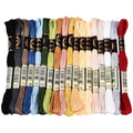 157.5 Yards Colorful Cross Stitch Floss for Hand Sewing Making - color: Basic Colorful