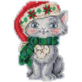 Kitty Counted Cross Stitch Ornament Kit Mill Hill 2019 Jim Shore JS201912