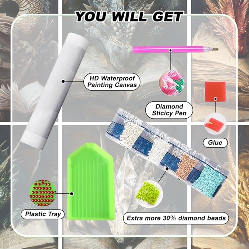 EIBEILI Diamond Art Kits for Adults-6P Beach Diamond Painting Kits Wall - color: DP03461
