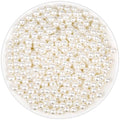 Anezus Ivory Faux Fake Pearls, 8 MM Sew on Pearl Beads with Holes for Jewelry Making, Bracelets, Necklaces, Hairs, Crafts, Decoration and Vase Filler, 800pcs - size: 8 MM