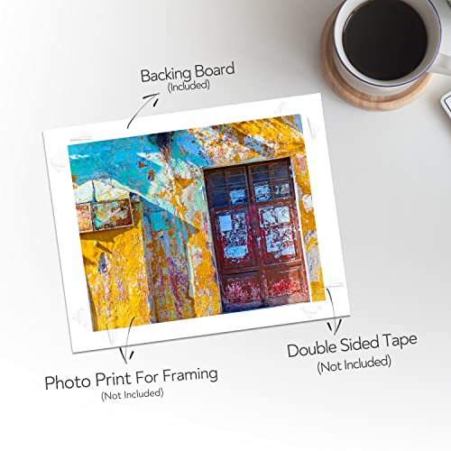 Golden State Art 8x10 White Backing Board, 10 Pack Backer Boards for Print - size: 8x10