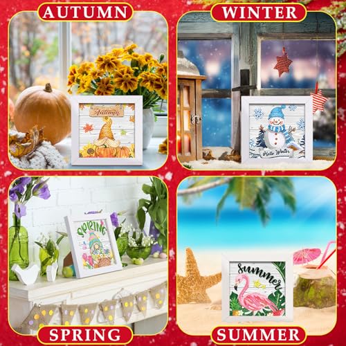 Trandraft Holiday Small Diamond Art Kit forAdult, 13 Pcs, Multi Elements - style: Multi Elements