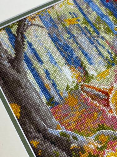 RIOLIS 2303 Meeting in the Forest Counted Cross Stitch Kit 8.25 x 11.75 in - style: Meeting in the Forest 2303