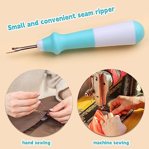 Seam Ripper, 5 PCS Green Seam Rippers for Sewing, Stitch Remover Tool - color: Green