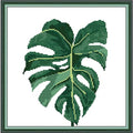 Svarog Stamped Cross Stitch Kits Beginners Full Range of Embroidery Patterns Starter Kits for Adult or Kids DIY Cross Stitches Needlepoint Kits 14CT-Green Plant 7， 12.2x12.2 inch - color: Green Plant 7， 12.2x12.2 inch