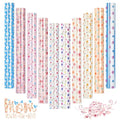 HTVRONT Floral HTV Heat Transfer Vinyl, 11 Packs Iron on Vinyl for T-Shirts - color: Floral HTV