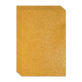 PATIKIL Golden Shiny EVA Glitter Foam Sheet 11.8 x 7.9 Inch 2mm Thick Sparkle EVA Glitter Felt for Crafts DIY Project, 5 Pcs - color: Golden