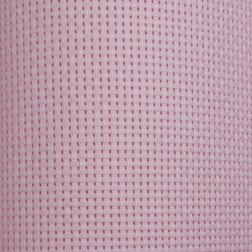 19" x 28" 11CT Counted Cotton Aida Cloth Cross Stitch Fabric (Pink) - color: Pink