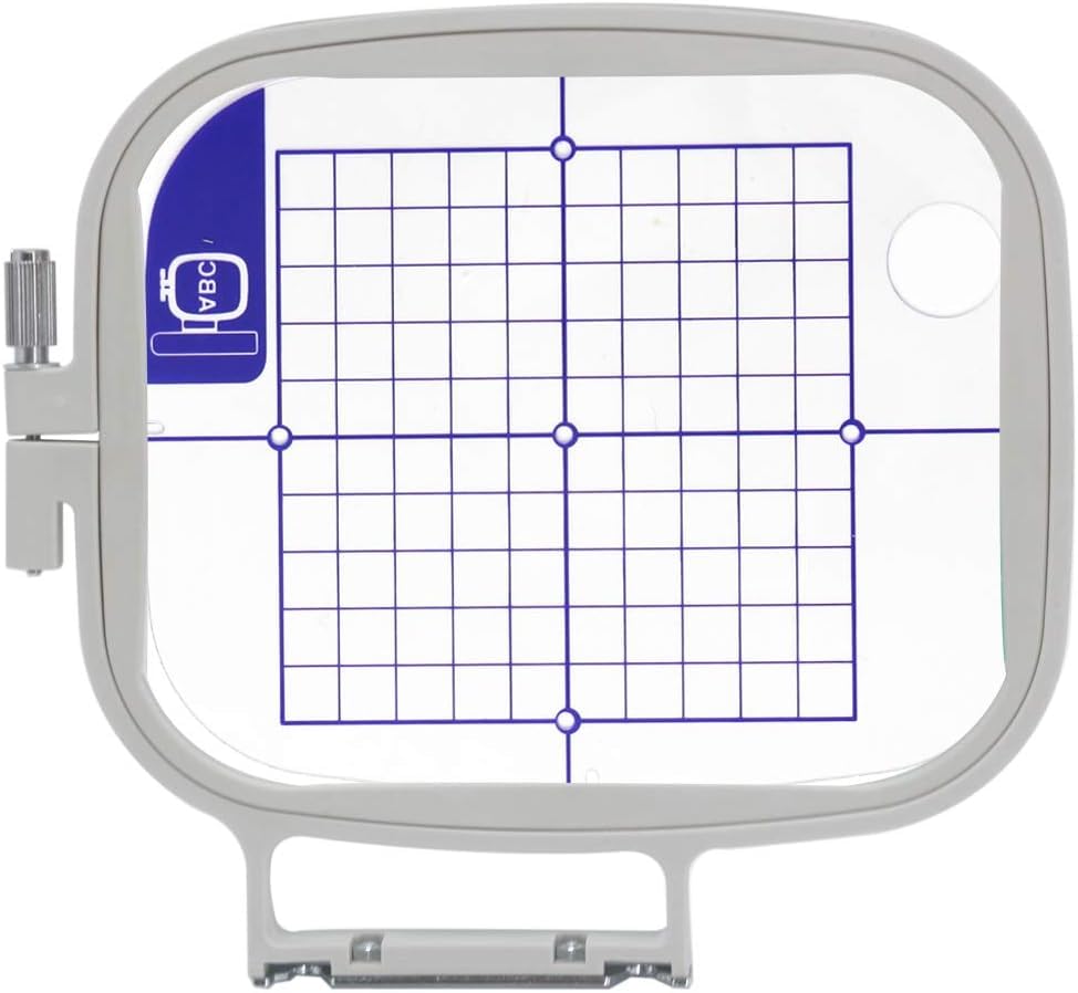 Sew Tech Embroidery Hoop for Brother, 4x4in 100x100mm SA443 EF83 Frame - color: 4"×4"-SA443