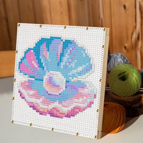 4 PCS Embroidery Stretcher Bars Frame Set - Wooden Needlepoint Frame Kit, Adjustable Needlework Frame for Embroidery, Cross Stitch, Canvas & DIY Crafts (7.8in) - color: 7.8in
