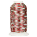 ThreadArt Polyester Machine Embroidery Thread, 1000M 40wt, Holiday - color: Holiday