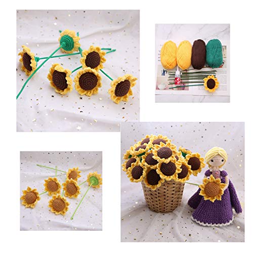 golo Crochet Thread Embroidery Thread Crochet Yarn for Hand Knitting - color: 153 Purple