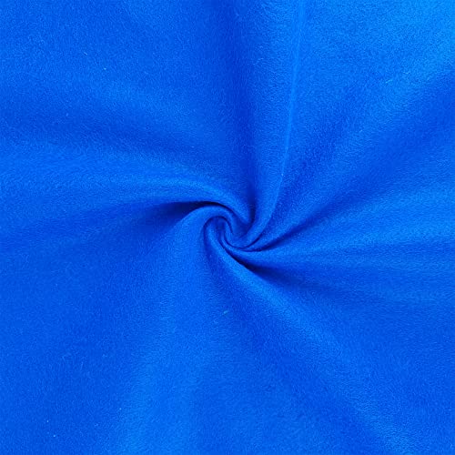 Jtnohx Color Felt Sheets 1 Square Yard Craft Felt Fabric Blue 1.4mm - color: Blue